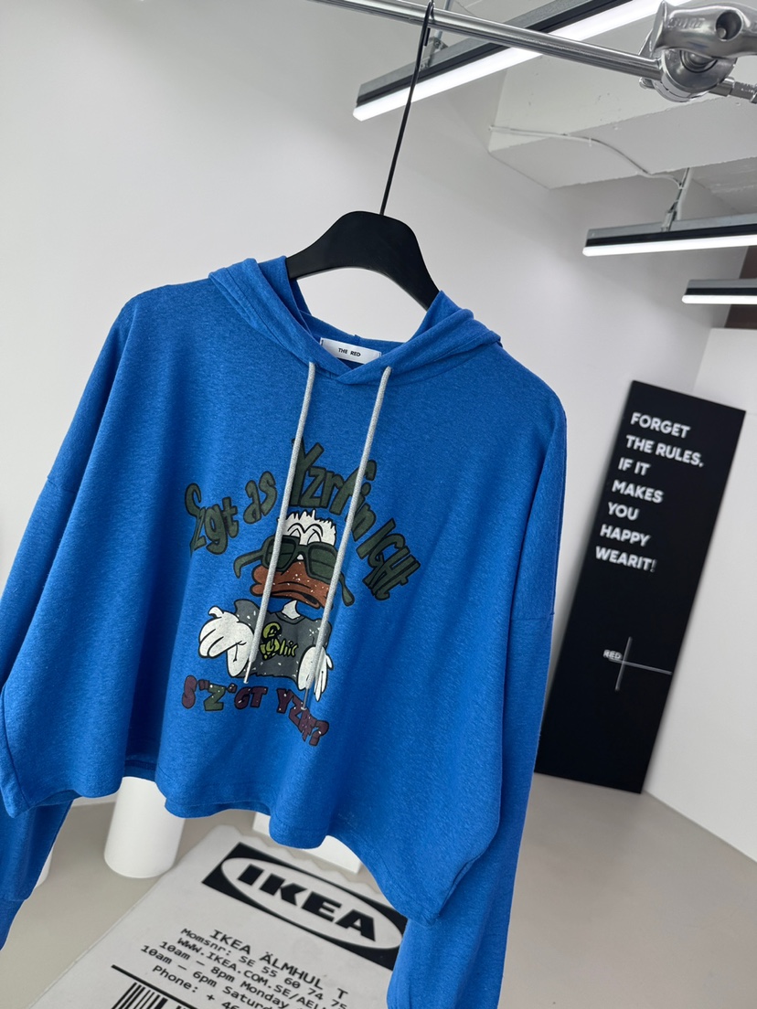 RED-A韓國代購女士新款人氣休閑職業26夏季衛衣連帽衫亞麻RED-A衛衣圖色3