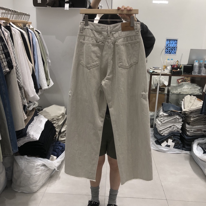 ANN MARGRET韓國直郵女裝新款26春夏牛仔褲GRETA.Y牛仔褲