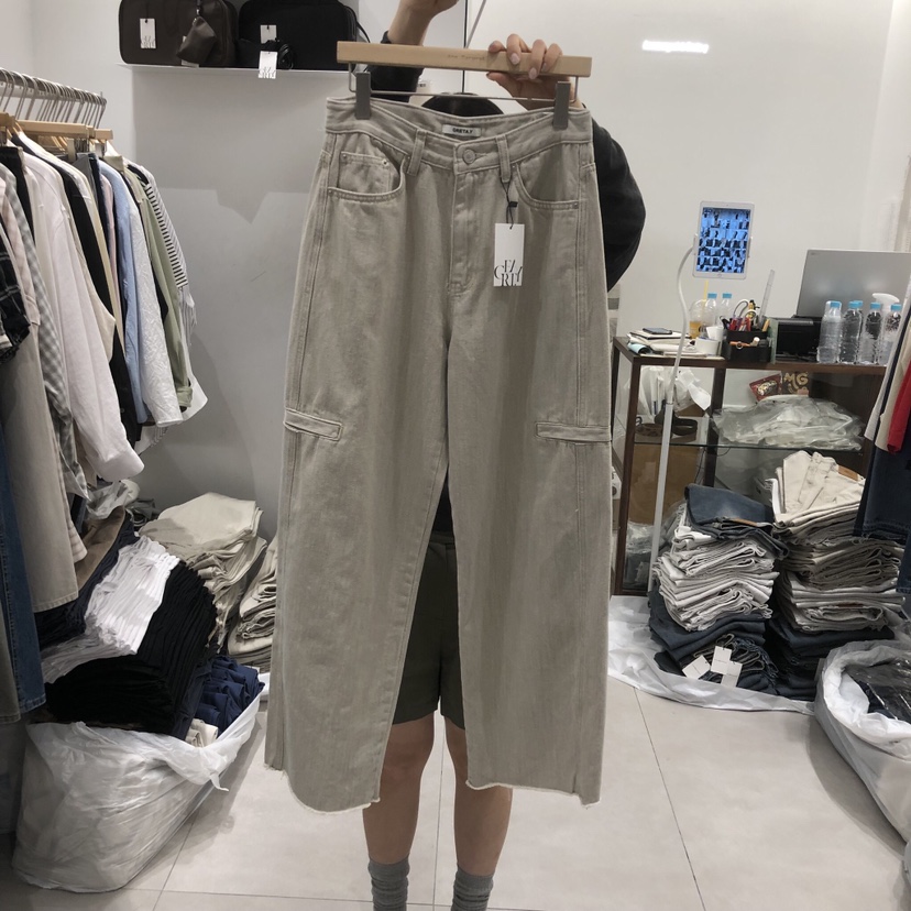 ANN MARGRET韓國直郵女裝新款26春夏牛仔褲GRETA.Y牛仔褲圖色3