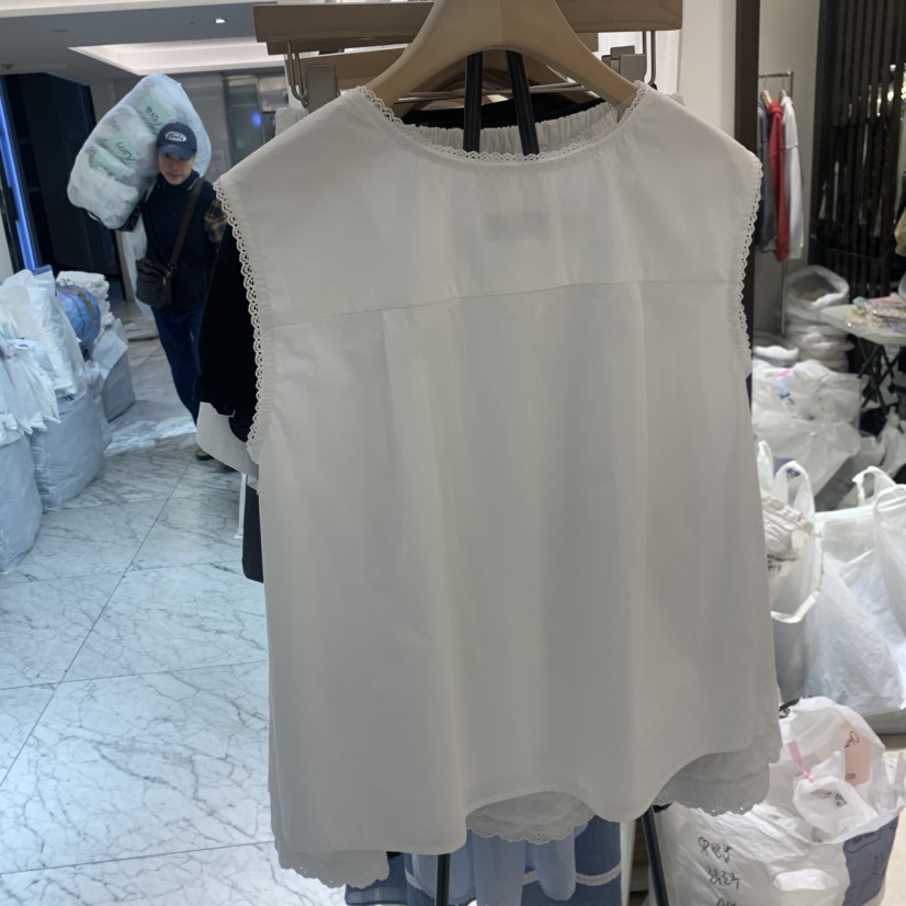 RAWROW韓國直郵女士新品熱賣休閑時尚26春夏推薦襯衫蕾絲衫RAWROW襯衫/蕾絲衫