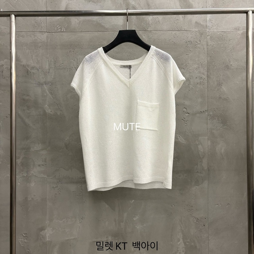 MUTE-P韓國東大門直郵女裝新品休閑時尚熱賣推薦26夏季針織衫MUTE針織衫圖色1