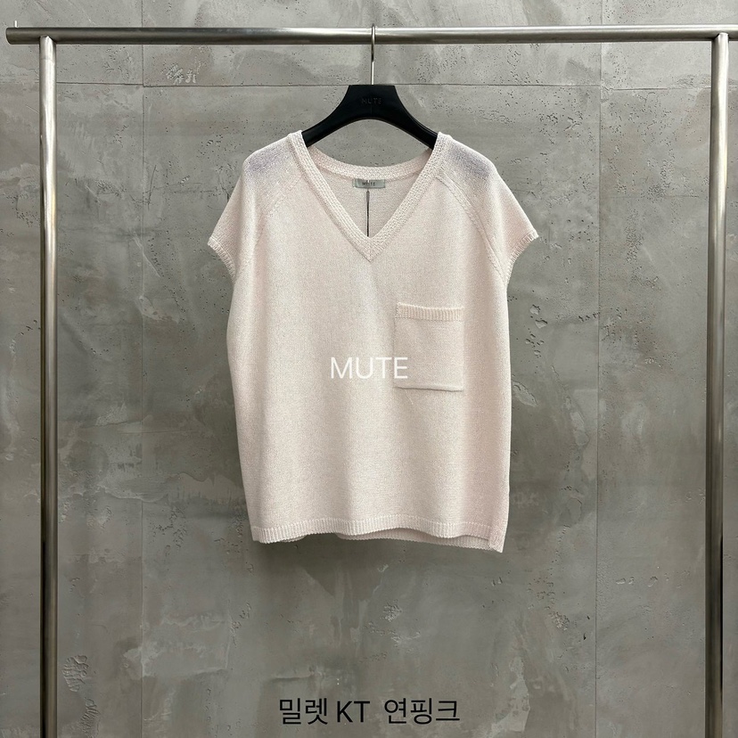 MUTE-P韓國東大門直郵女裝新品休閑時尚熱賣推薦26夏季針織衫MUTE針織衫圖色3