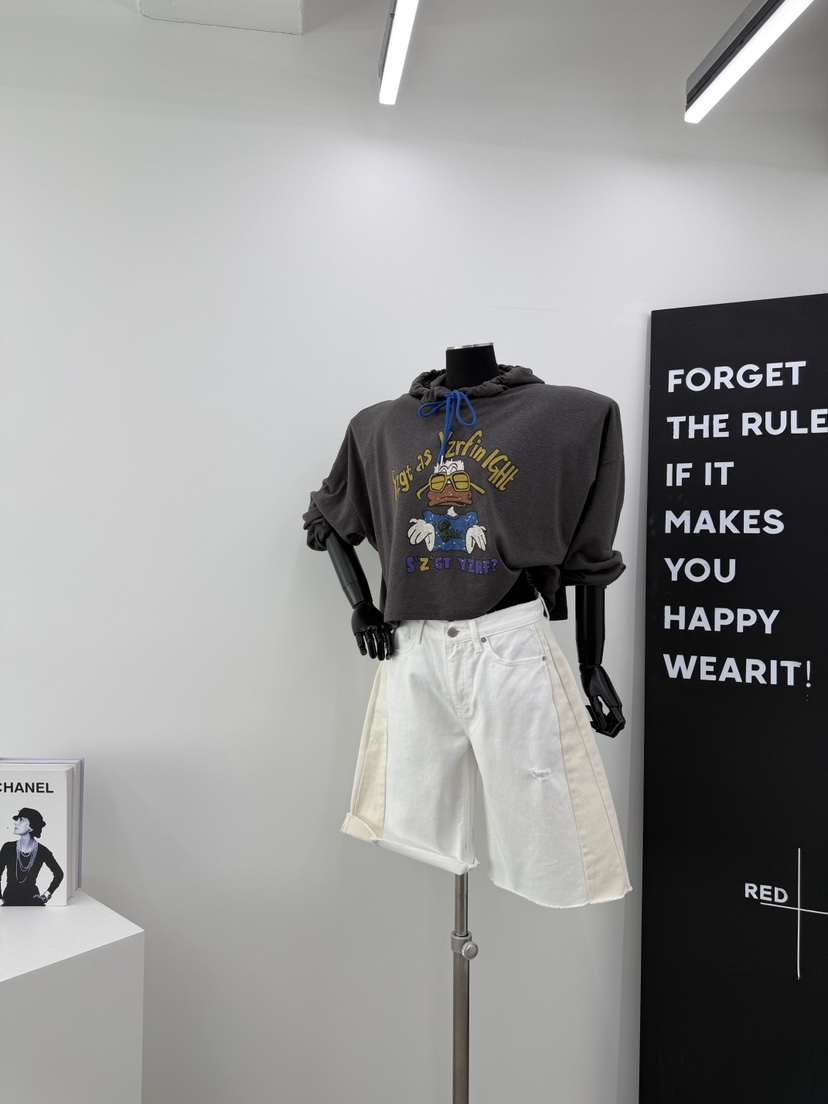 RED-A韓國代購女士新款人氣休閑職業熱賣26夏季短褲鏤空RED-A短褲