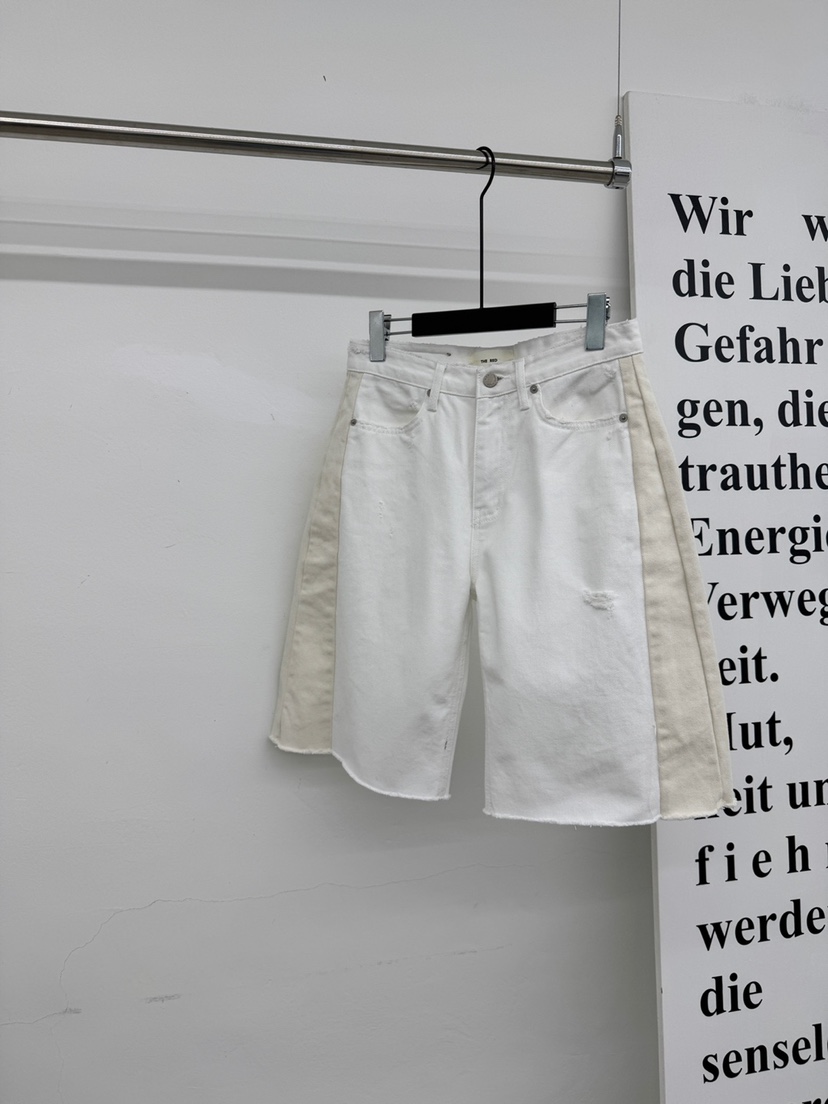 RED-A韓國代購女士新款人氣休閑職業熱賣26夏季短褲鏤空RED-A短褲圖色1