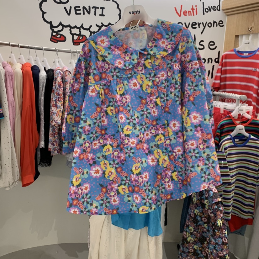 VENTI東大門實拍韓國女士新品人氣26春夏職業休閑襯衫蕾絲衫VENTI襯衫/蕾絲衫圖色4
