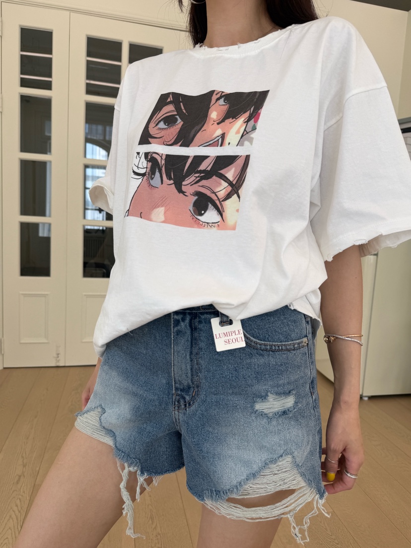 LUMIPLE韓國東大門代購女士新品休閑26春夏熱賣時尚職業T恤LUMIPLET恤