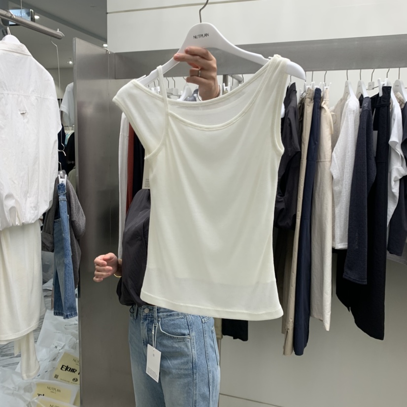 NUTPLAN韓國直郵女士新品休閑職業時尚推薦人氣26春夏T恤NUTPLANT恤圖色1