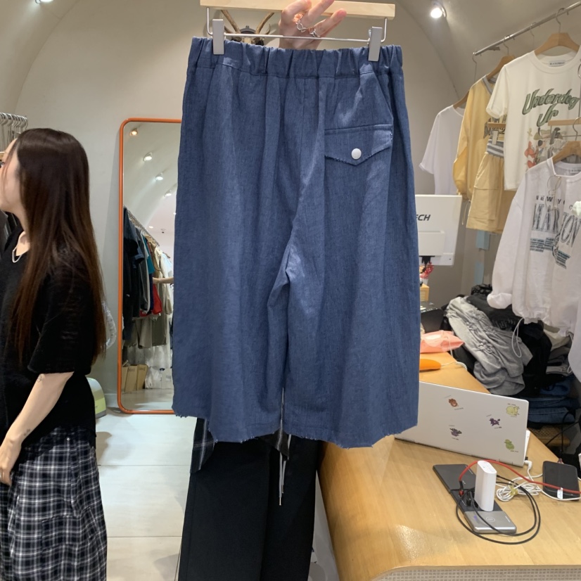 BLACKFRIDAY韓國直郵女裝新品職業熱賣時尚26春夏休閑短褲BLACK FRIDAY短褲