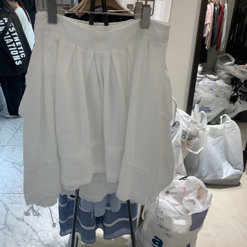 RAWROW韓國直郵實拍女裝新款職業26夏季時尚半身裙中短裙RAWROW半身裙/中短裙