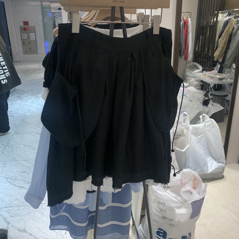 RAWROW韓國直郵實拍女裝新款職業26夏季時尚半身裙中短裙RAWROW半身裙/中短裙圖色2