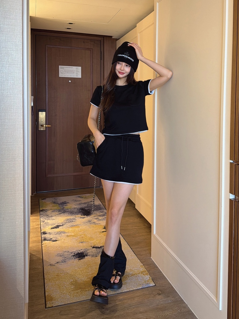 CLOTH韓國直郵實拍女士新款人氣時尚26夏季職業休閑推薦套裝CLOTH套裝