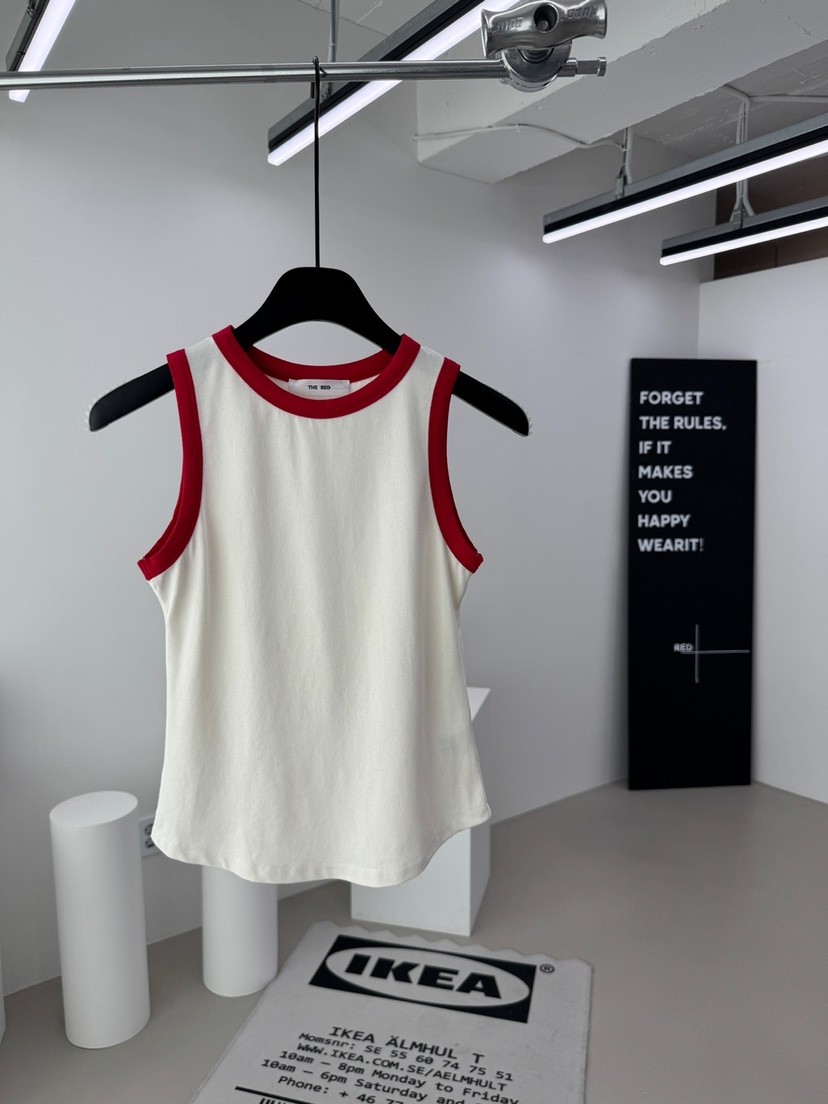 RED-A韓國東大門直郵女裝新款休閑26夏季熱賣推薦吊帶背心RED-A吊帶/背心圖色1