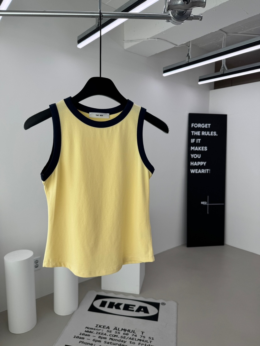 RED-A韓國東大門直郵女裝新款休閑26夏季熱賣推薦吊帶背心RED-A吊帶/背心圖色2