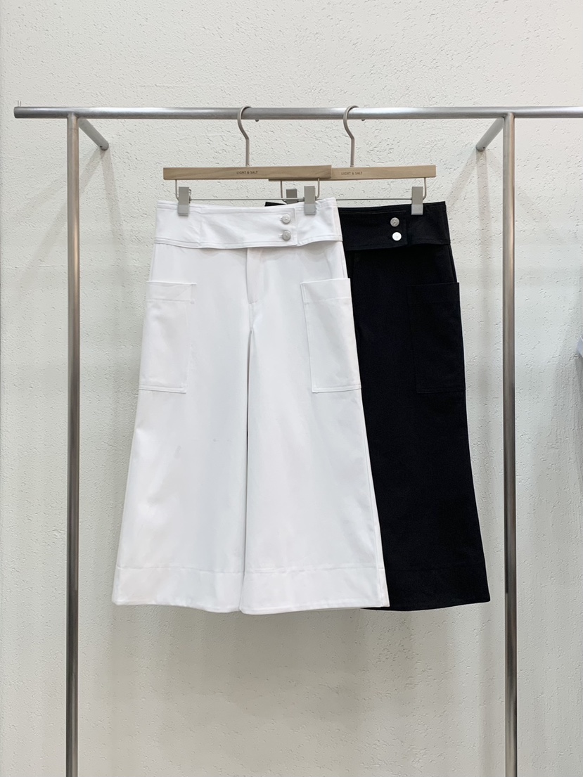 LIGHT AND SALT韓國直郵女裝新品推薦26春夏短褲七分褲LIGHT AND SALT短褲