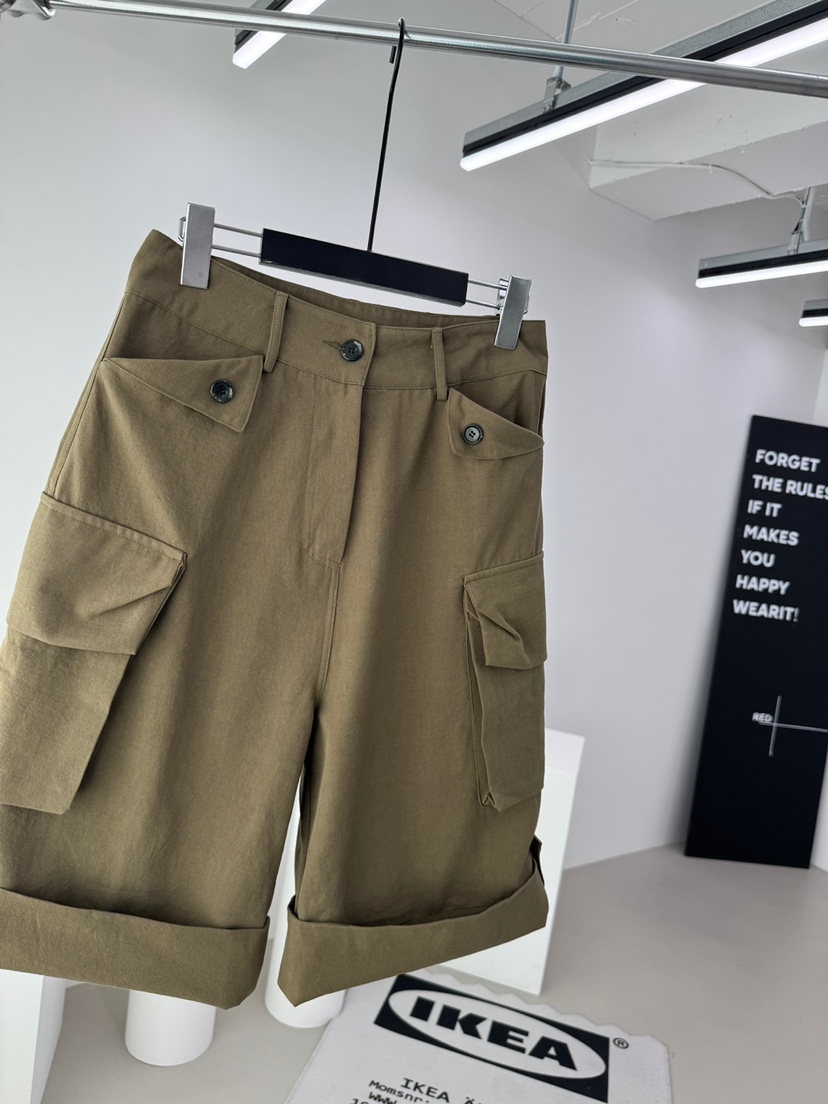 RED-A韓國東大門代購女士新款休閑時尚26夏季26春夏短褲RED-A短褲圖色1