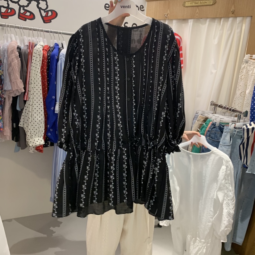 VENTI韓國代購女裝新品職業推薦熱賣人氣26春夏襯衫蕾絲衫VENTI襯衫/蕾絲衫圖色2
