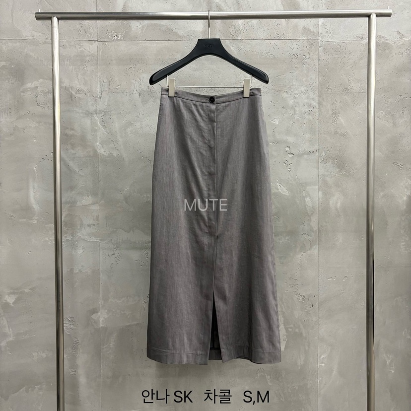 MUTE-P韓國東大門直郵女士新品26春夏人氣熱賣時尚26夏季長裙MUTE長裙圖色2