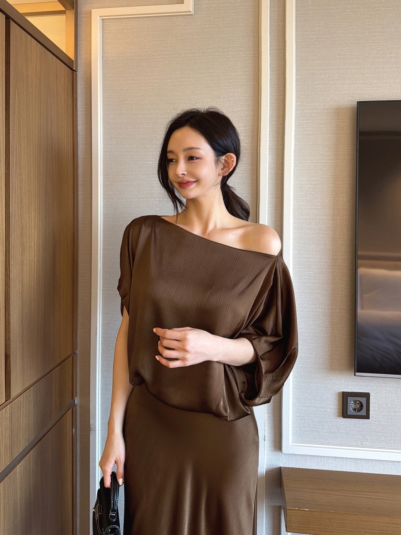 CLOTH韓國直郵女裝新款26春夏26夏季推薦休閑熱賣襯衫蕾絲衫CLOTH襯衫/蕾絲衫圖色2