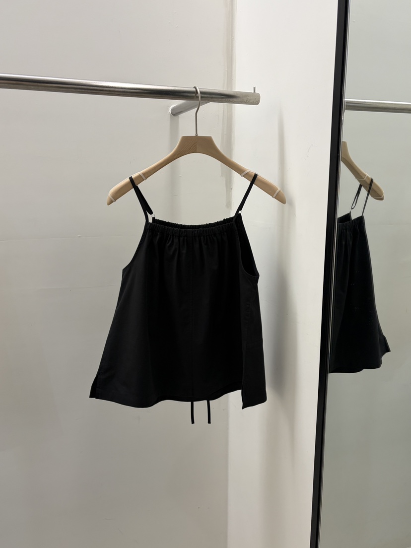 REGULARLY/PLACOR韓國東大門直郵女裝新款推薦吊帶背心棉質褶皺REGULARLY/PLACOR吊帶/背心圖色2