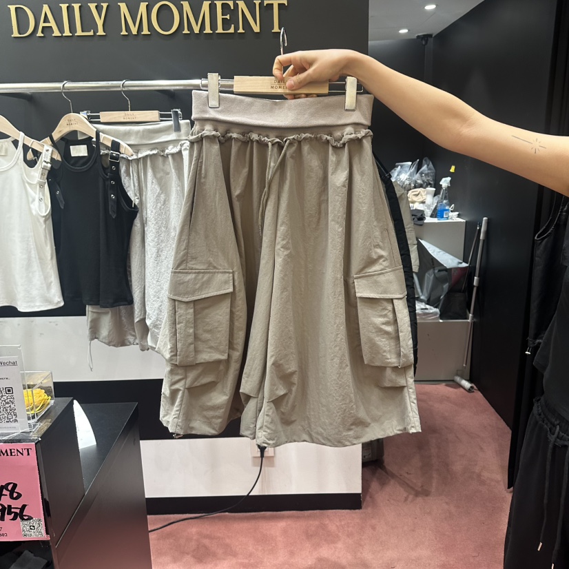 DAILY MOMENT韓國代購女裝新款職業熱賣26春夏26夏季短褲DAILY MOMENT短褲圖色2
