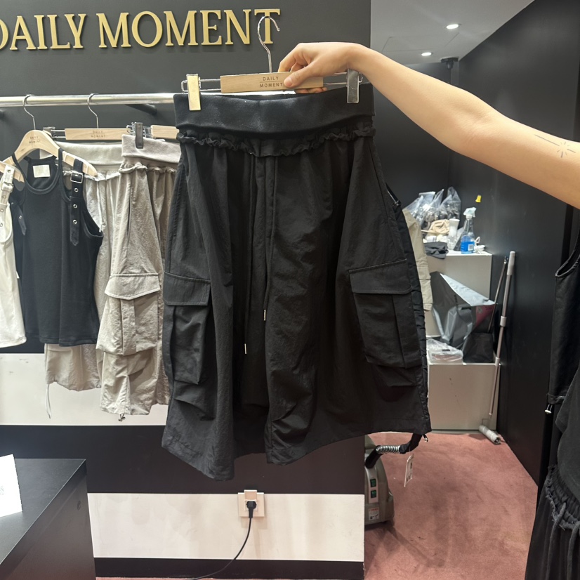 DAILY MOMENT韓國代購女裝新款職業熱賣26春夏26夏季短褲DAILY MOMENT短褲圖色3