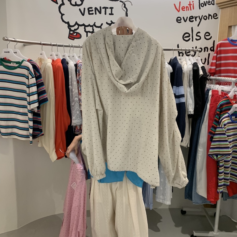 VENTI韓國直郵女士新品26夏季人氣職業休閑時尚26春夏夾克網眼VENTI夾克