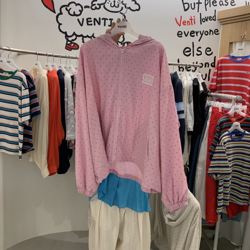 VENTI韓國直郵女士新品26夏季人氣職業休閑時尚26春夏夾克網眼VENTI夾克圖色2
