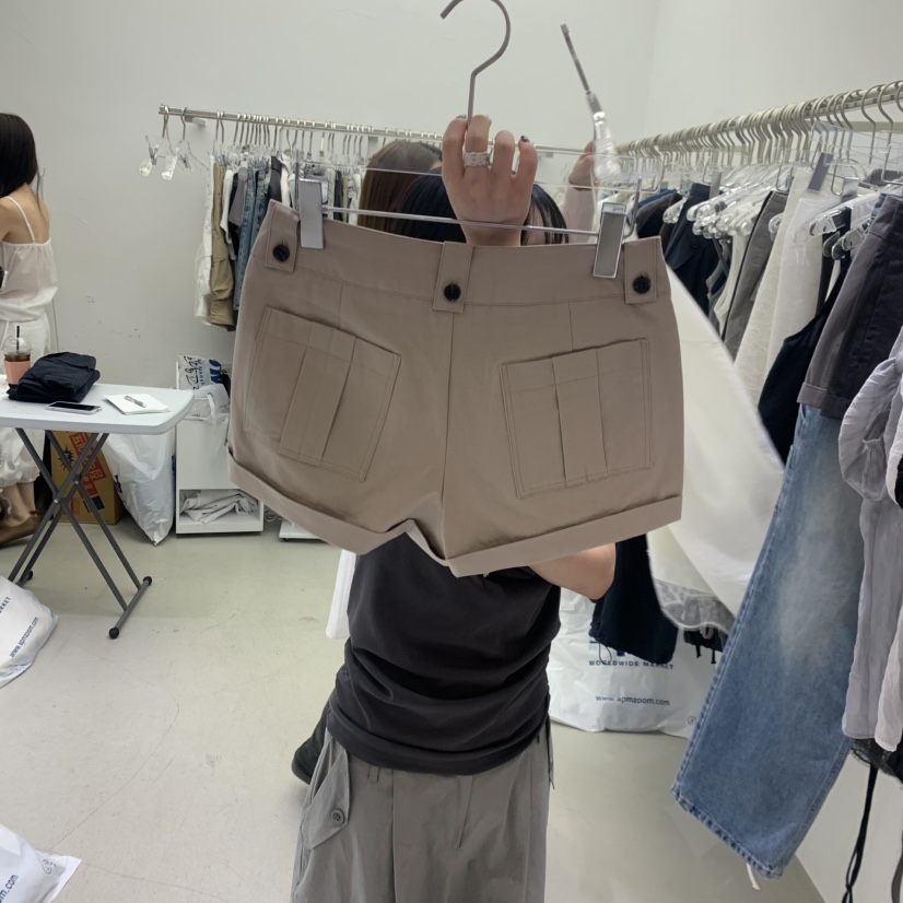 PADO韓國直郵實拍女士新品26夏季職業26春夏推薦時尚短褲PADO短褲