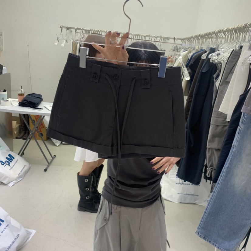 PADO韓國直郵實拍女士新品26夏季職業26春夏推薦時尚短褲PADO短褲圖色2