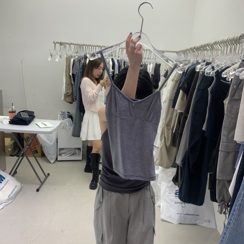 PADO韓國東大門直郵女士新款職業人氣26春夏吊帶背心天絲PADO吊帶/背心圖色3