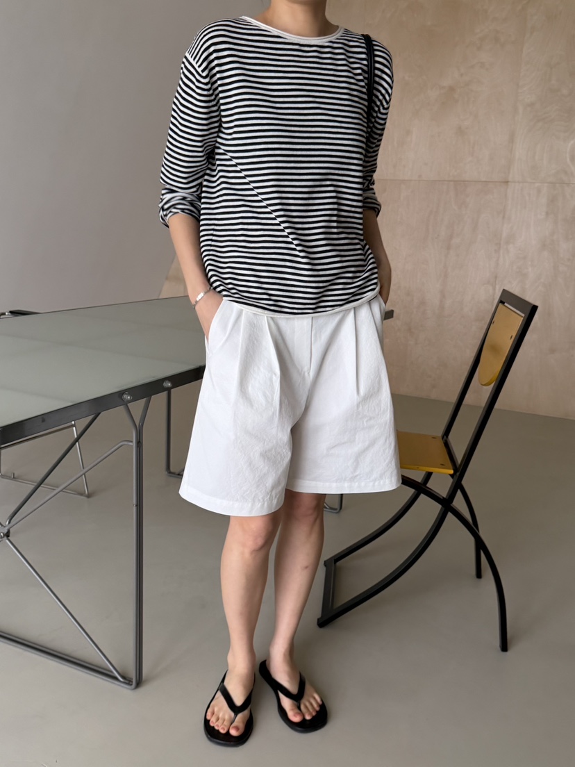 REGULARLY/PLACOR韓國東大門代購女士新款推薦長袖T恤條紋REGULARLY/PLACOR長袖T恤