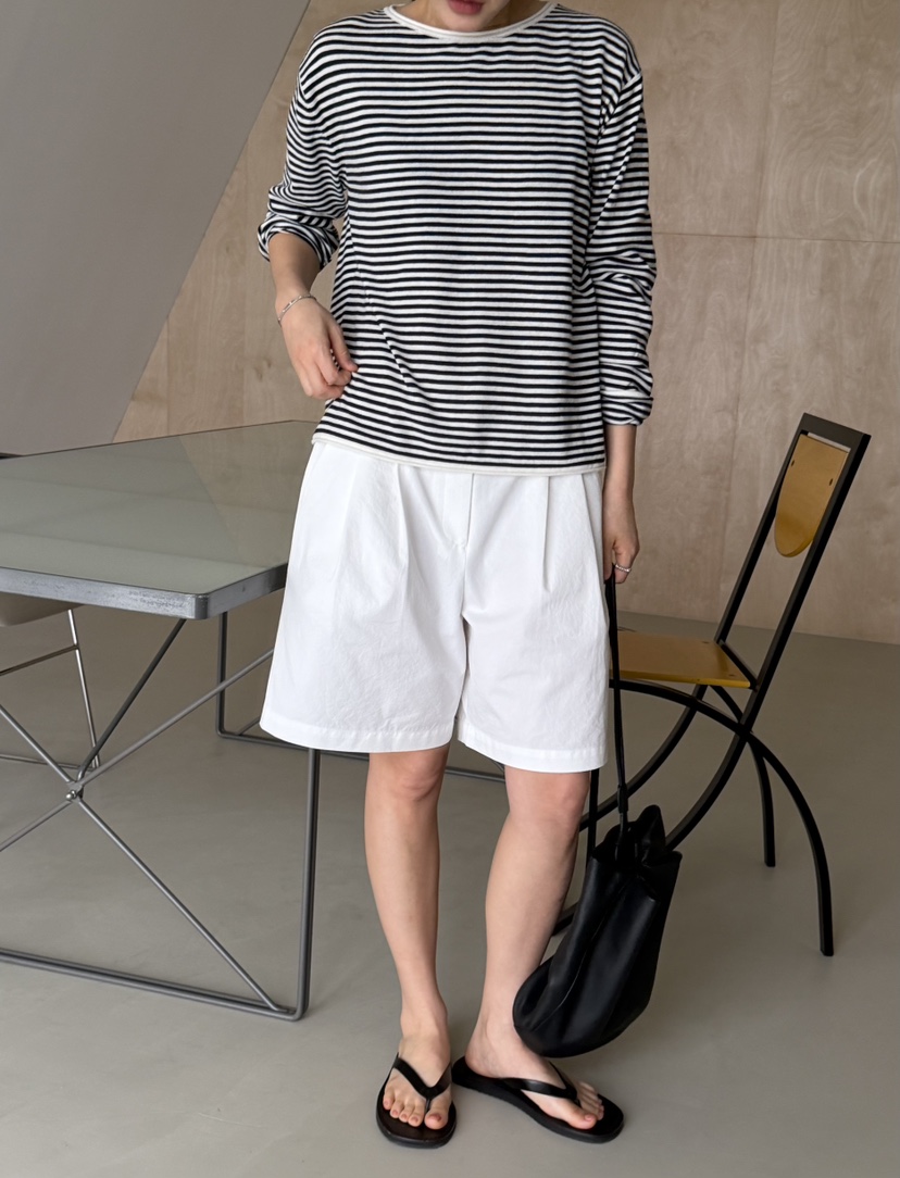 REGULARLY/PLACOR韓國東大門代購女士新款推薦長袖T恤條紋REGULARLY/PLACOR長袖T恤