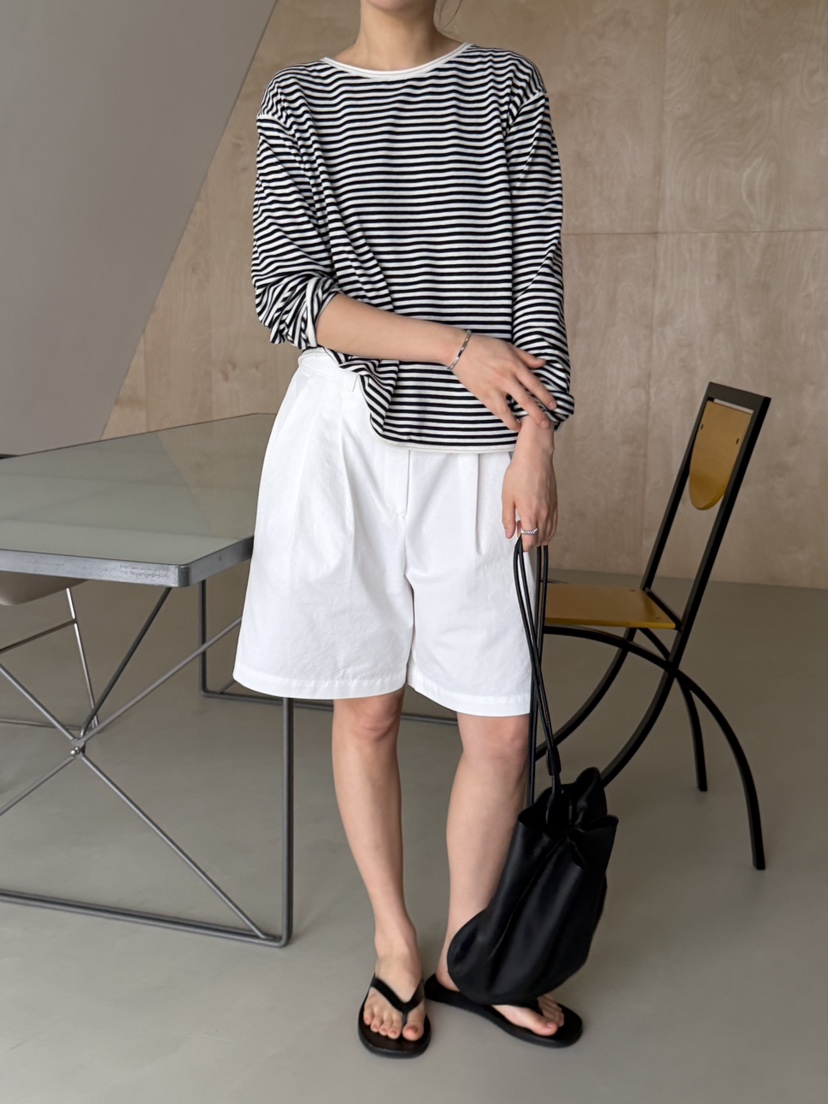 REGULARLY/PLACOR韓國東大門代購女士新款推薦長袖T恤條紋REGULARLY/PLACOR長袖T恤