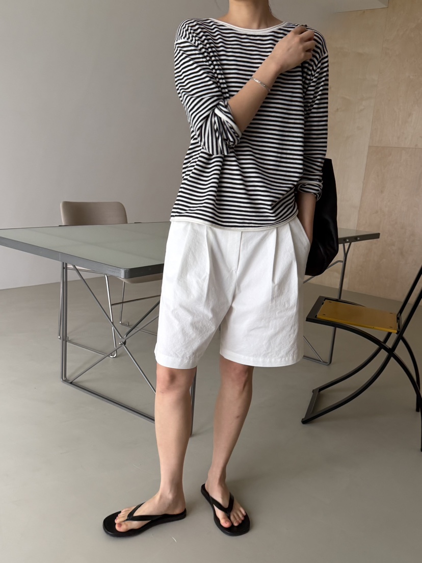 REGULARLY/PLACOR韓國東大門代購女士新款推薦長袖T恤條紋REGULARLY/PLACOR長袖T恤