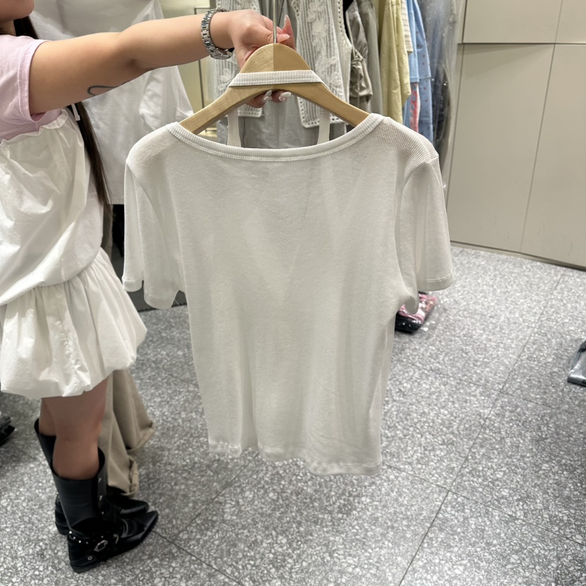 SOF韓國直郵女士新款休閑26春夏職業推薦時尚熱賣人氣T恤SOFT恤