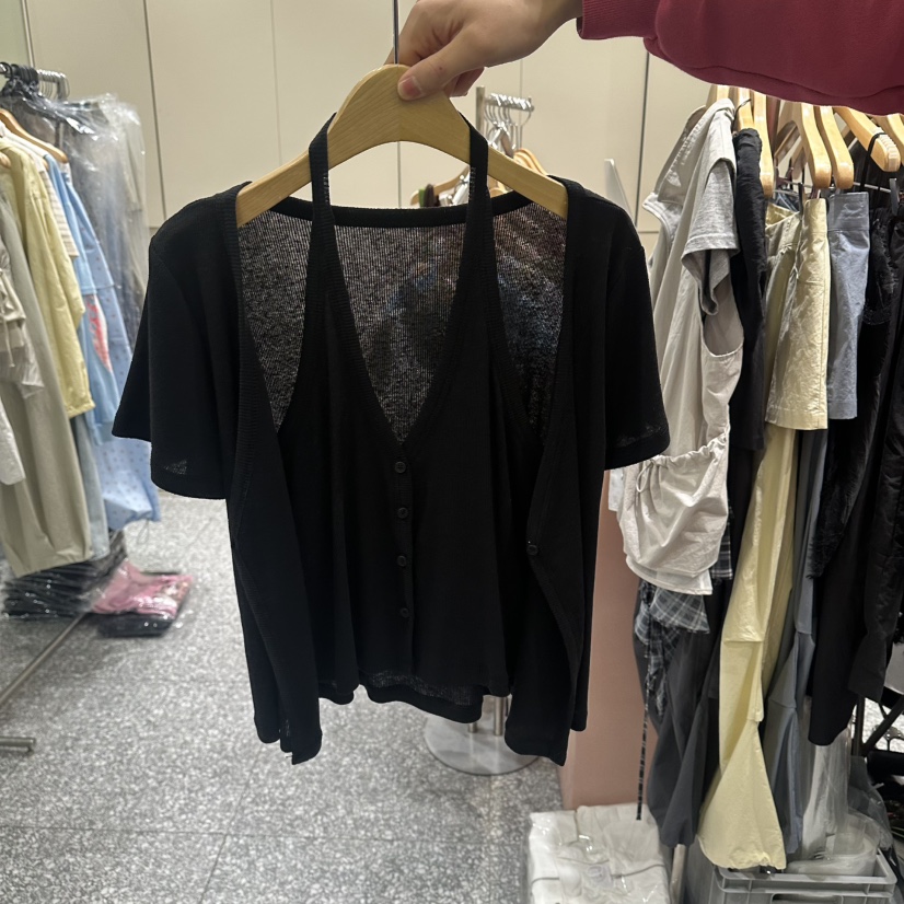 SOF韓國直郵女士新款休閑26春夏職業推薦時尚熱賣人氣T恤SOFT恤圖色2