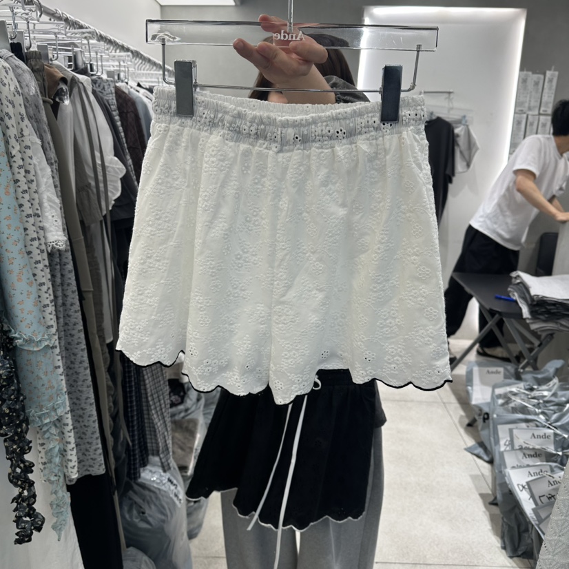 ANDE韓國東大門代購女裝新品推薦時尚26春夏職業休閑短褲Ande短褲