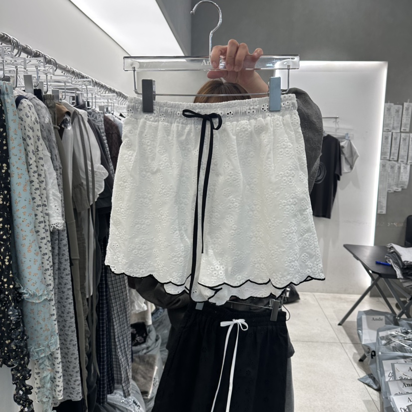 ANDE韓國東大門代購女裝新品推薦時尚26春夏職業休閑短褲Ande短褲圖色1