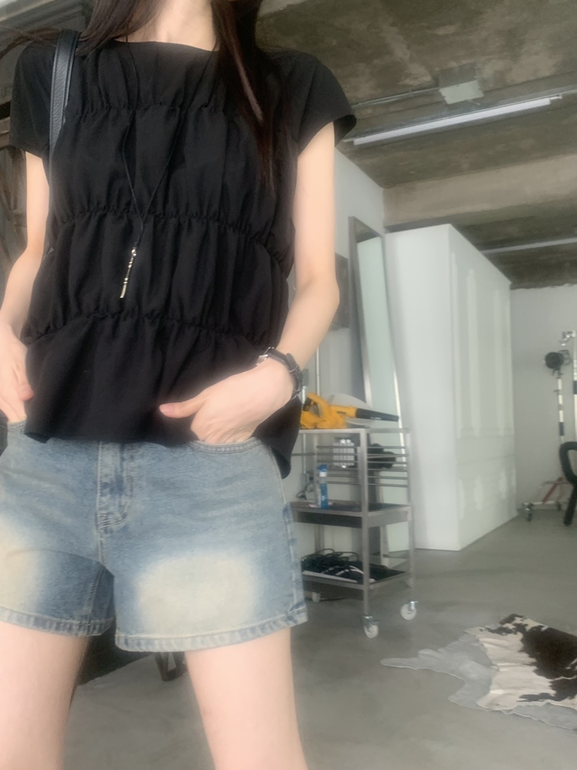 TRUE韓國代購女士新品26春夏26夏季熱賣時尚職業襯衫蕾絲衫TRUE襯衫/蕾絲衫