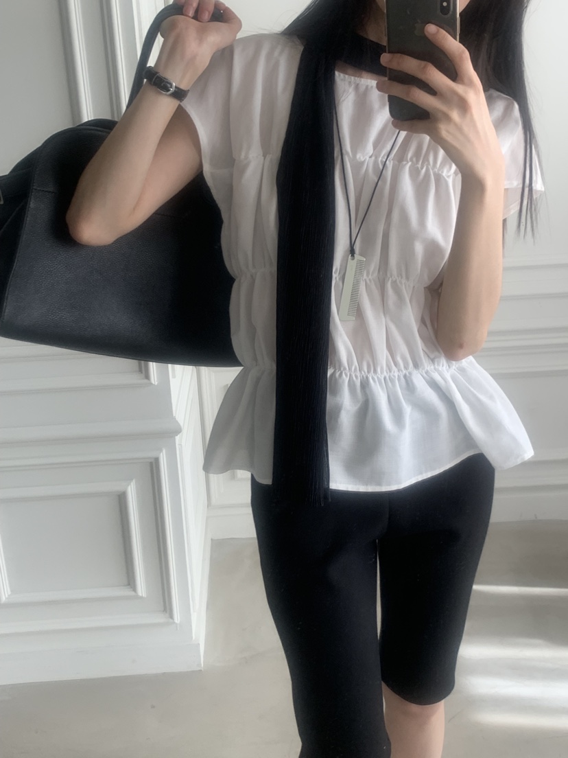 TRUE韓國代購女士新品26春夏26夏季熱賣時尚職業襯衫蕾絲衫TRUE襯衫/蕾絲衫