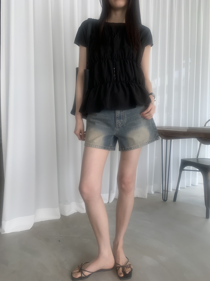 TRUE韓國代購女士新品26春夏26夏季熱賣時尚職業襯衫蕾絲衫TRUE襯衫/蕾絲衫