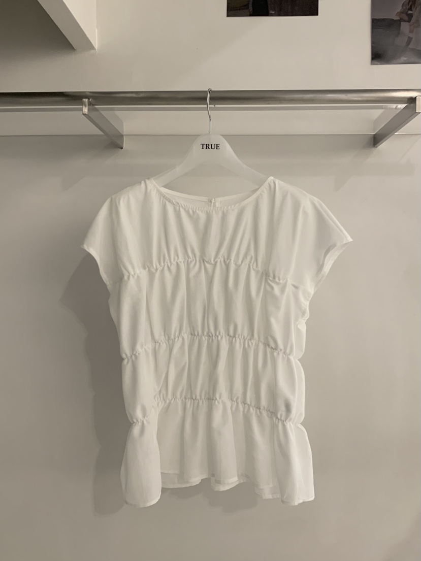 TRUE韓國代購女士新品26春夏26夏季熱賣時尚職業襯衫蕾絲衫TRUE襯衫/蕾絲衫圖色1