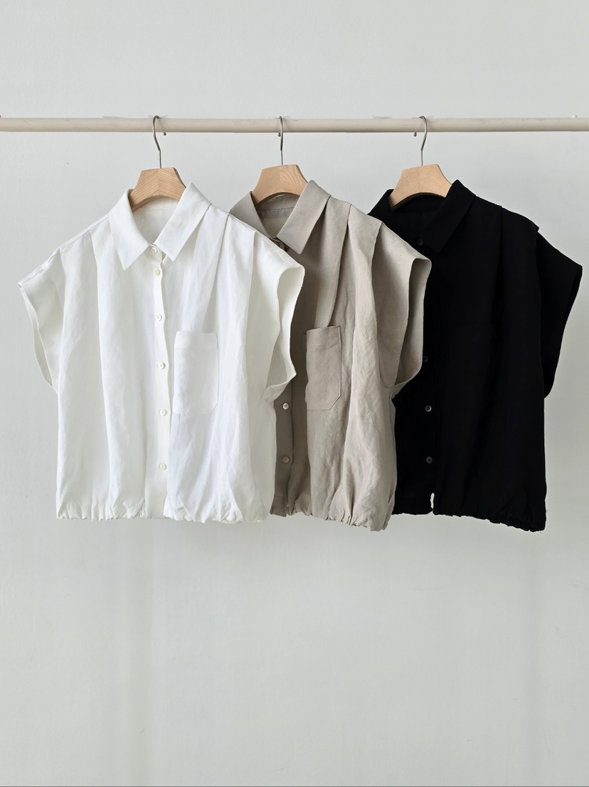 J SHOP韓國東大門直郵女裝新品休閑時尚26夏季襯衫蕾絲衫柔軟J_SHOP襯衫/蕾絲衫