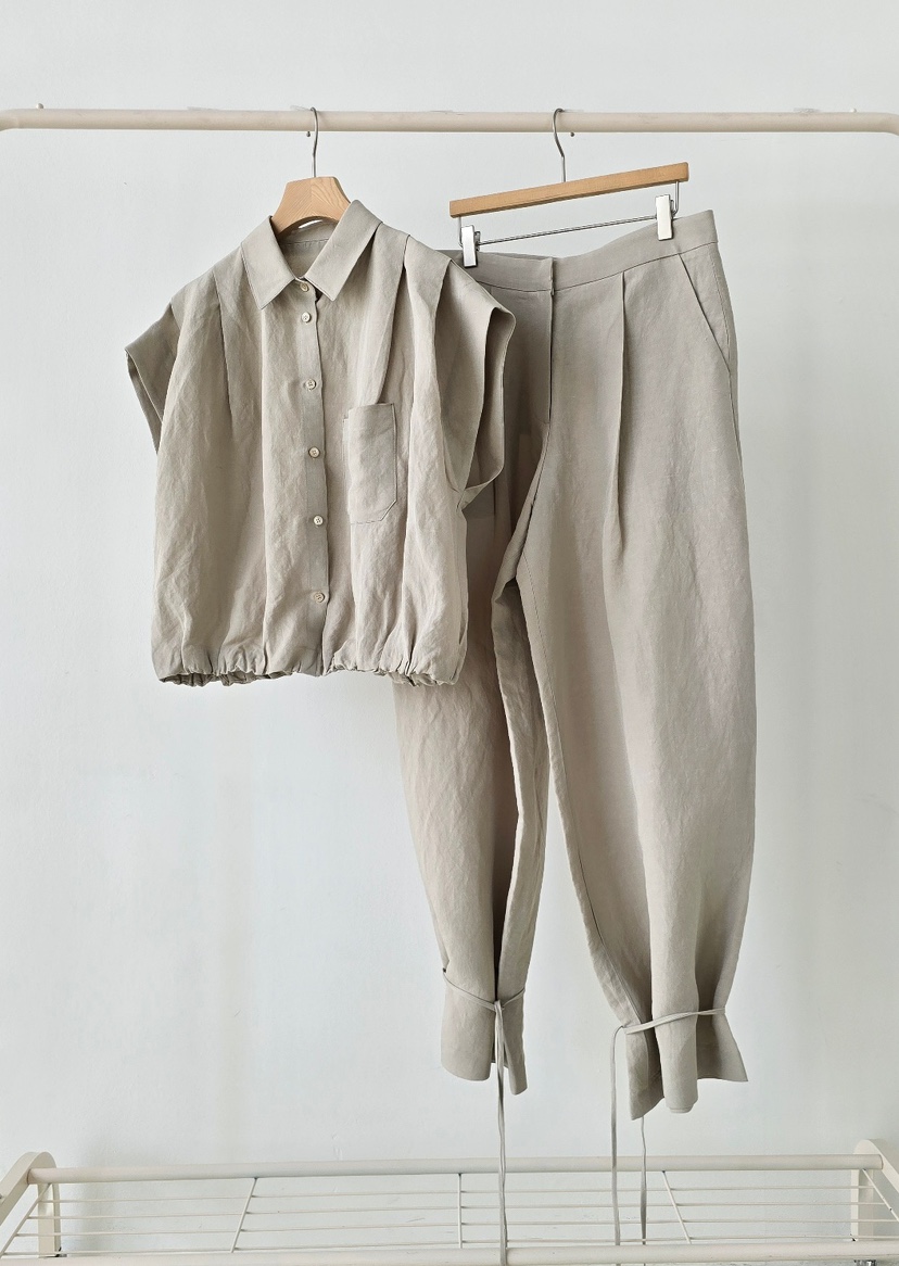 J SHOP韓國東大門直郵女裝新品休閑時尚26夏季襯衫蕾絲衫柔軟J_SHOP襯衫/蕾絲衫