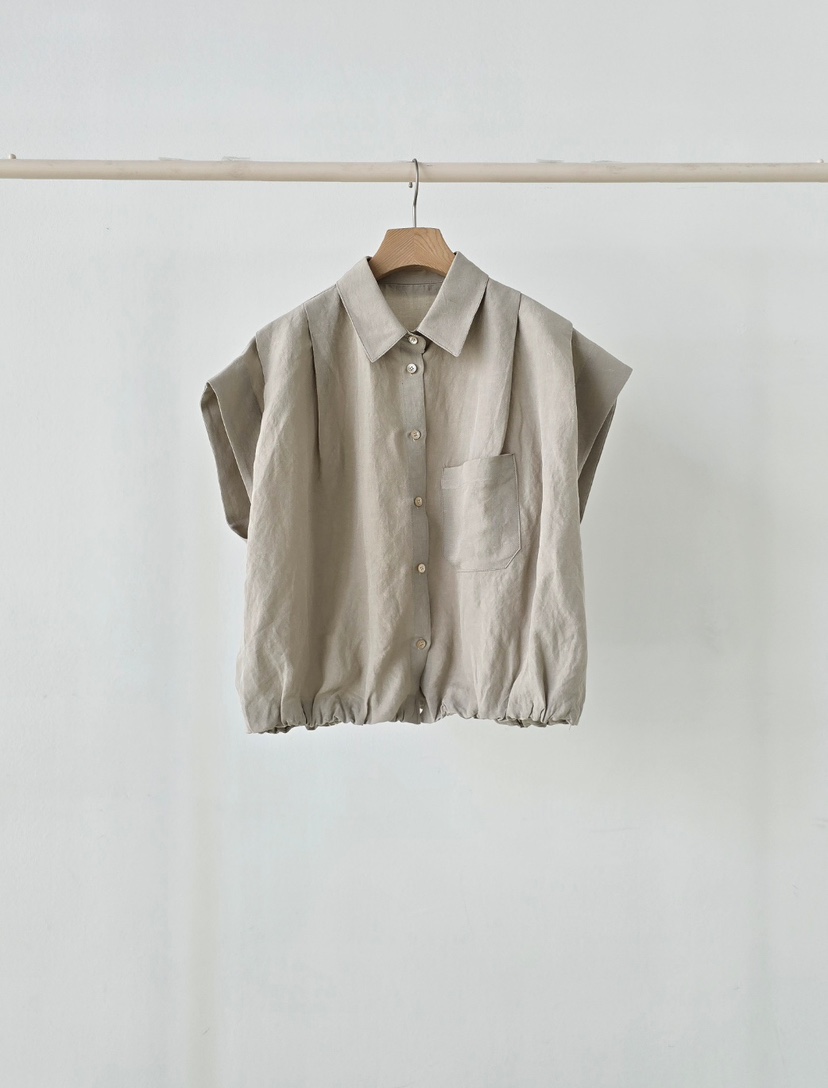 J SHOP韓國東大門直郵女裝新品休閑時尚26夏季襯衫蕾絲衫柔軟J_SHOP襯衫/蕾絲衫圖色1