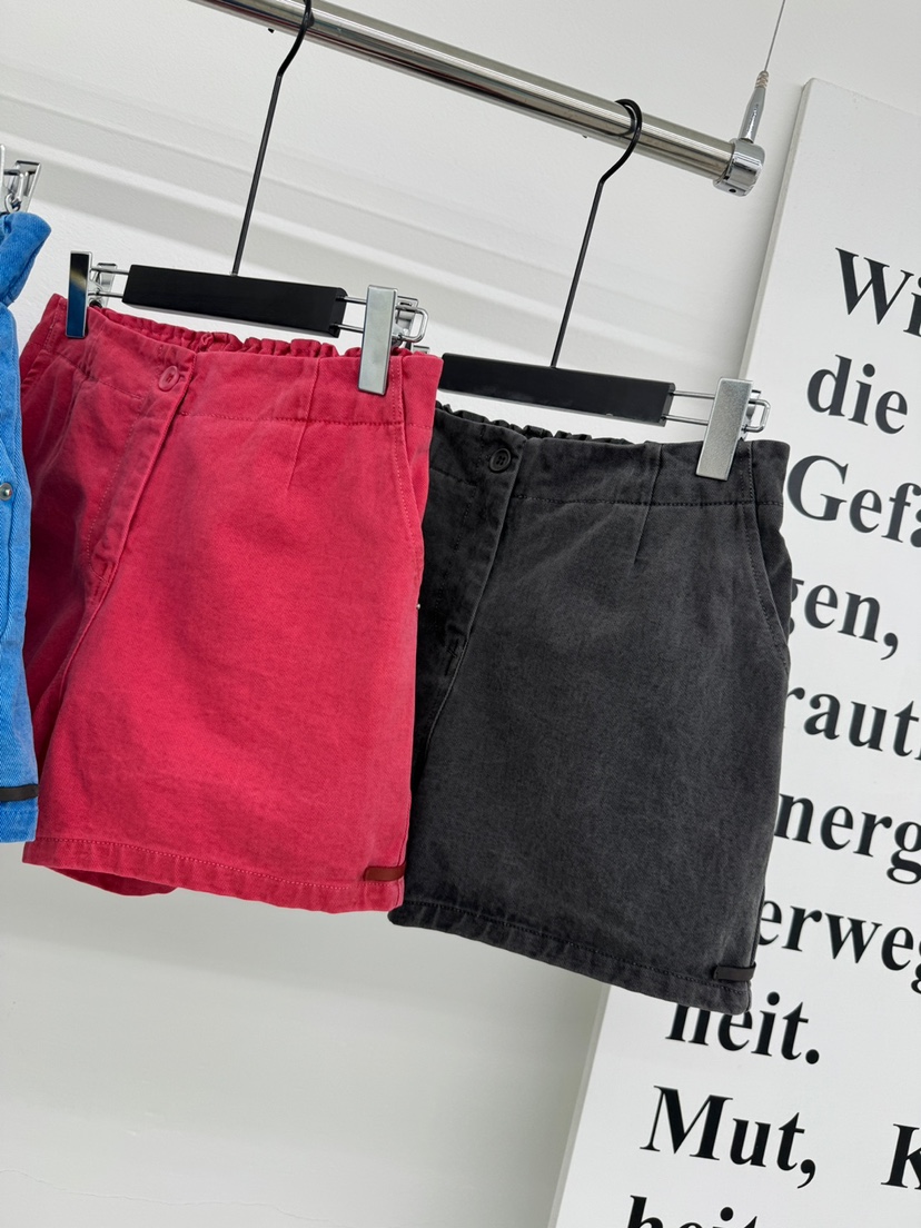 RED-A韓國代購女士新款26夏季職業休閑人氣26春夏短褲豬皮RED-A短褲