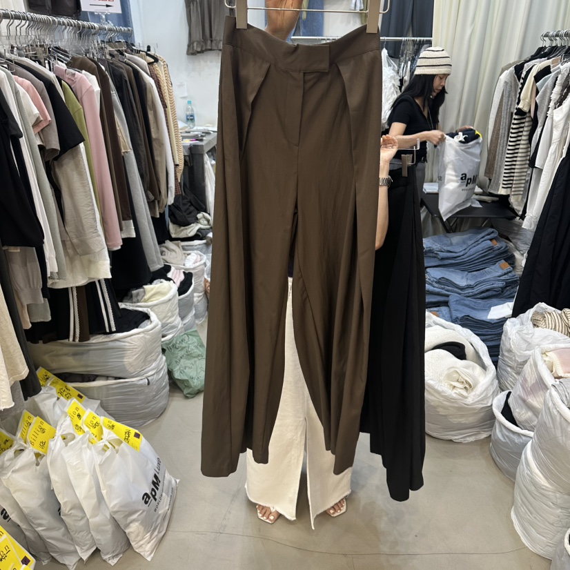 BILLION-L東大門實拍韓國女士新品26春夏休閑熱賣休閑褲BILLION-L休閑褲圖色1