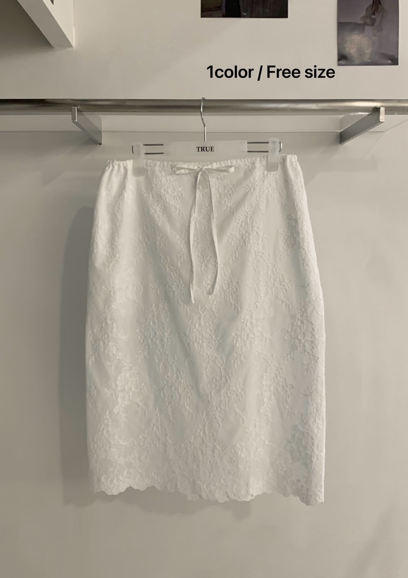 TRUE韓國直郵女裝新款26春夏職業26夏季熱賣半身裙中短裙TRUE半身裙/中短裙圖色1