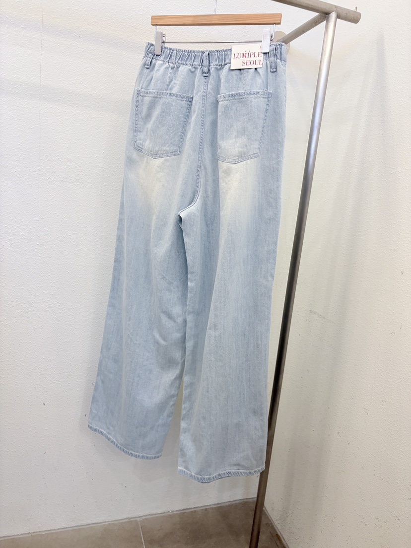 LUMIPLE韓國直郵實拍女士新款26春夏26夏季人氣休閑牛仔褲LUMIPLE牛仔褲
