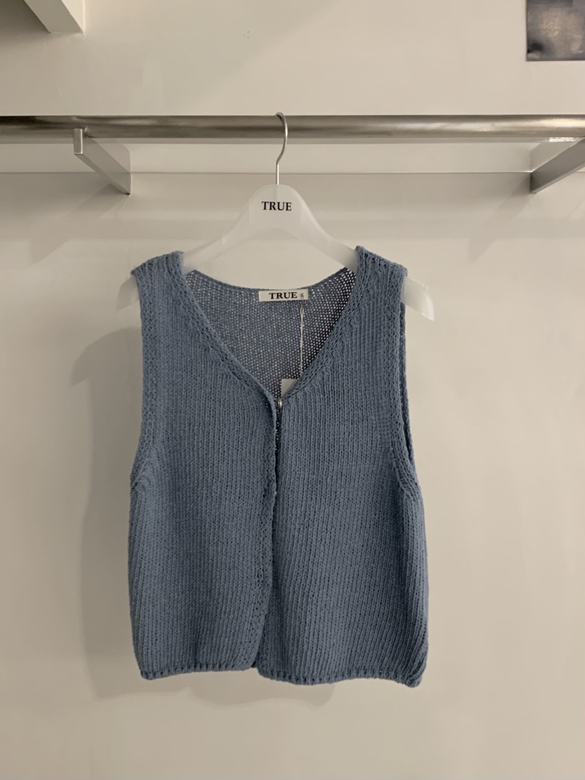 TRUE韓國東大門代購女裝新款職業26春夏26夏季休閑針織衫TRUE針織衫圖色2
